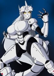 absurd_res big_breasts breasts female godzilla_(series) hi_res humanoid kaiju_girls_(webcomic) kiryu_(godzilla) machine mechagodzilla not_furry robot solo toho witchking00