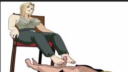 2d 5_seconds_long animated boruto:_naruto_next_generations cum feet femdom foot_fetish foot_focus footjob milf mp4 naruto naruto_(series) on_floor sitting_on_chair sound tsunade unseen_male_face uzumaki_boruto video white_background