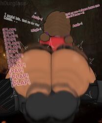 1boy 1boy1girl 1female 1girls 1male 2023 anal anal_sex artist_logo artist_signature ass ass_focus background big_ass big_butt blush brown_body brown_hair cassie_(fnaf) dark-skinned_female english english_commentary english_dialogue english_text fat_ass female female_human female_penetrated five_nights_at_freddy's five_nights_at_freddy's:_security_breach fnaf forced forced_anal h0urglass_(artist) huge_ass huge_butt in_public male massive_ass massive_butt pizzeria plap rape red_shirt robot robot_boy robot_penis security_breach:_ruin text texting the_mimic_(fnaf)