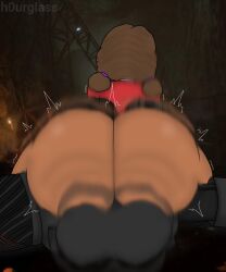 1boy 1boy1girl 1female 1girls 1male 2023 anal anal_sex artist_logo artist_signature ass ass_focus background big_ass big_butt blush brown_body brown_hair cassie_(fnaf) dark-skinned_female fat_ass female female_human female_penetrated five_nights_at_freddy's five_nights_at_freddy's:_security_breach fnaf forced forced_anal h0urglass_(artist) huge_ass huge_butt in_public male massive_ass massive_butt pizzeria red_shirt robot robot_boy robot_penis security_breach:_ruin the_mimic_(fnaf)