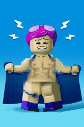 blue_background breasts brite_bomber epic_games flashing flashing_breasts flashing_pussy fortnite lego lego_brite_bomber lego_odyssey pussy