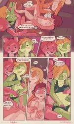 1futa 3girls balls breasts comic funkybun furry furry_only masturbation on_full_display_(funkybun) penis rose_(funkybun) sophie_(funkybun) tagme watching_masturbation