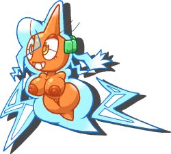 chabble electrical_hair electricity fusion ghost ghost_girl pokémon_(species) rotom rotom_burnet_(chabble) transformation transparent_background