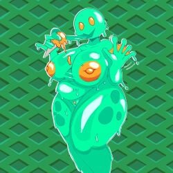 :> amphibian amphibian_humanoid animal_humanoid animate_inanimate anthro areola ass bald beady_eyes belly big_areola big_breasts big_butt big_nipples breasts candy chubby_anthro chubby_belly chubby_female clitoris countershading derocrossh dessert dripping female food food_creature frog frog_humanoid genitals gesture glistening glistening_body glistening_breasts glistening_eyes glistening_skin glistening_thighs goo_creature green_body green_skin happy hi_res humanoid ice_cream ice_cream_cone ice_cream_creature ice_cream_humanoid inverted_nipples living_candy long_tongue markings melting melting_ice_cream membrane_(anatomy) nipples nude orange_areola orange_eyes orange_nipples popsicle puffy_areola puffy_nipples pussy round_head solo spots spotted_markings steam_(software) thick_thighs tongue tongue_out valve waving webbed_hands wide_hips