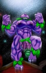 abs anthro anthrofied balls ballsack bara bottomless bottomless_male chomper_(pvz) completely_nude completely_nude_male erect_nipples erect_penis erection gay humanoid humanoid_genitalia humanoid_penis male male_only muscular muscular_anthro muscular_male ninjagreen99 nipples nude nude_male pecs pectorals penis penis_out plant plantie plants_vs_zombies solo solo_focus solo_male veiny veiny_penis