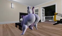 3d animated big_ass bubble_butt ferialexonar huge_ass male male_only mewtwo mp4 no_sound pokemon pokemon_(species) second_life sex tagme video