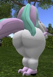 big_ass big_breasts breasts bubble_butt female ferialexonar furry galarian_rapidash huge_ass pokemon tagme thick_thighs unicorn wide_hips