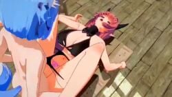 3d ahe_gao akira_fujimaru animated bikini blue_hair blush cum_inside devil dog_boy drooling fat_ass feet feet_up female_penetrated femboy femboy_on_girl femboydom indie_virtual_youtuber lowres missionary mp4 no_sound smile video virtual_youtuber