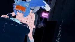 3d akira_fujimaru alleyway animated blue_hair dog_boy doggy_style doggy_style_position fat_ass femboy femboy_hooters indie_virtual_youtuber lowres male mp4 no_sound video virtual_youtuber yaoi