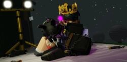 3d armor big_breasts blowjob bunny_girl cum cum_in_mouth cum_inside dark decaying_winter gun moosty night_vision_goggles nighttime open_mouth oral outside pistol rape roblox roblox_game robloxian self_upload side_view sledge_king tactical_gear tagme