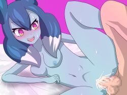 alien alien_girl blue_body blue_skin cock cum cum_in_pussy cum_inside happy happy_sex inazuma_eleven inazuma_eleven_(series) inazuma_eleven_go inazuma_eleven_go_galaxy pussy vaginal_penetration