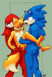 anthro anthrofied battle_angel beay blue_fur echidna fox fuckboy fur furry furry_tail gay hedgehog interspecies knuckles_the_echidna male male_only mammal multiple_tails nude sex sonic_(series) sonic_3 sonic_the_hedgehog sonic_the_hedgehog_(series) sonic_the_hedgehog_3 standing tagme tail tails