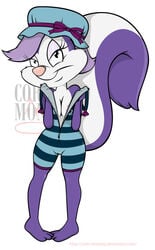 corn_monkey fifi_la_fume purple_fur skunk tagme tiny_toon_adventures