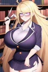 ai_generated akamatsu_kaede cosplay curvy danganronpa danganronpa:_trigger_happy_havoc fukawa_touko genocider_shou huge_breasts large_breasts new_danganronpa_v3 tagme