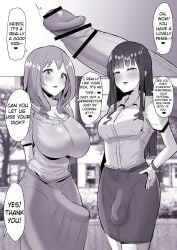 2022 3futas absurd_res age_difference balls bar_censor big_breasts big_penis black_and_white blush breast_size_difference breasts cameltail censor_bar censored clothed clothing comic comic_page dark_hair dialogue duo_focus english english_text erect_penis erection erection_under_clothes erection_under_skirt exhibitionism exhibitionist faceless_futanari foreskin foreskin_folds fully_clothed fully_retracted_foreskin futa_only futa_with_futa futanari group hand_on_hip hands_behind_back high_resolution highres huge_breasts huge_cock human imminent_fellatio imminent_oral imminent_sex intact light-skinned_futanari light_hair light_skin long_hair looking_at_another looking_at_partner looking_at_penis monochrome original original_character penis penis_out penis_outline penis_size_difference presenting_penis prostitute prostitute_futanari prostitution public_nudity public_use seranon skirt smooth_penis speech_bubble spoken_heart standing text text_bubble thick_thighs translated uncut wide_hips younger_futanari