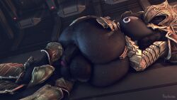 1futa 3d arbiter arbiter_(halo) backsack balls big_ass big_balls big_breasts big_penis breasts bubble_butt cock-tail flaccid futa_only futanari halo_(series) huge_ass huge_balls nude on_side rayhuma sangheili tagme ter'ssa thick_ass_monster thick_thighs wide_hips