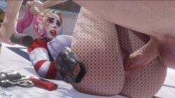 1girls 3d batman_(series) bewyx blonde_hair blue_hair bubble_butt clothed clothed_sex clothing completely_naked completely_naked_male completely_nude completely_nude_male dc dc_comics dyed_hair earring epic_games eye_contact eyeshadow fishnets fortnite fortnite:_battle_royale gun hair hair_pull hammer harley_quinn harley_quinn_(fortnite) holster huge_ass huge_balls huge_breasts huge_butt huge_cock huge_penis large_ass large_breasts large_penis legs_together lipstick mallet multicolored_hair naked pale-skinned_female petite pink_hair pleasure_face pulling_hair pulling_twintails red_lipstick ripped_clothes ripped_clothing ripped_pants seductive_eyes seductive_look sex straight suicide_squad suicide_squad_(2016) tattoo three_tone_hair twintails two_tone_hair vaginal_penetration weapon