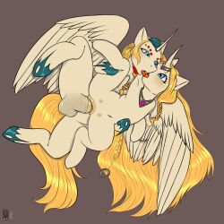 duo elyon_escanor equid equine female feral hi_res horse incest male male/female mammal my_little_pony natt333 pegasus phobos_escanor pony signature simple_background wings