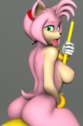 3d_(artwork) amy_rose amy_rose_(warfaremchine) animal_humanoid anthro clothing digital_media_(artwork) eulipotyphlan eulipotyphlan_humanoid female fur fur-beerus gloves gloves_only green_eyes hammer handband handwear handwear_only hedgehog humanoid mammal mammal_humanoid mostly_nude multicolored_body multicolored_fur pink_body sega sitting small_tail solo sonic_(series) sonic_the_hedgehog_(series) source_filmmaker tongue tongue_out tools two_tone_body two_tone_fur