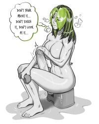 1futa 2022 alternate_breast_size barefoot big_balls big_breasts big_penis black_hair blush bra breasts completely_naked_futanari completely_nude_futanari dialogue english_text erect_penis erection fit_futanari foreskin fully_nude futa_only futanari green_hair green_lipstick hair_down hi_res high_resolution highres huge_breasts huge_cock human hung hung_futanari intersex intersex/female jojo's_bizarre_adventure jolyne_kujo joylewds large_breasts large_penis no_nut_november nude nude_futanari penis penis_under_clothes precum resisting restricted_palette shower sitting sitting_on_stool solo solo_female solo_futa spot_color stone_ocean text text_bubble thick_penis two_tone_hair washing wet wet_body wet_skin white_background