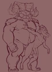 >:( 2_horns 2boys abs anthro athletic athletic_anthro athletic_male ball_tuft balls ballsack beard beefy belly big_balls big_nipples big_penis blush blush_lines body_hair braided_beard braided_mustache burly caprine cataxdrk2020 closed_frown curled_horn demigod dominant dominant_anthro dominant_male duo erection eyebrows facial_hair feet foreskin foreskin_folds from_behind_position furrowed_brow gay genitals goat hand_on_head hand_on_partner hi_res holding_another holding_head holding_partner hooves horn_markings horns humanoid_penis intact league_of_legends male male/male male_nipples male_only mammal markings masculine mature_anthro mature_male monochrome moobs musclegut muscles muscular_anthro muscular_arms muscular_legs muscular_male muscular_thighs mustache ornn overweight overweight_anthro overweight_male pecs penis retracted_foreskin riot_games scrotum sex sharp_horn shoulder_tuft simple_background size_difference skinny skinny_anthro skinny_male slim slim_anthro slim_male standing standing_doggystyle standing_sex stocky submissive submissive_anthro submissive_male tail_tuft testicles thick_eyebrows tuft uncut vein veiny_penis video_games wide_stance