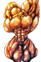 abs ayla biceps chrono_trigger extreme_muscles muscle muscles muscular muscular_female no_bra panties s20k00y topless