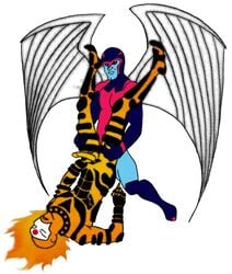 2boys angel archangel gay male male_only marvel marvel_comics multiple_males sunfire tagme tranetrax warren_worthington wolverine_and_the_x-men x-force x-men yaoi