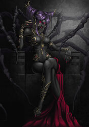 drow (dnd) from dungeons and dragons by anna rigby