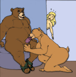 bear goldilocks goldilocks_and_the_three_bears mama_bear papa_bear public_domain yakodav