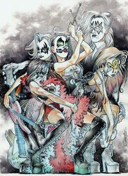 ace_frehley fernando_caretta gene_simmons kissing kissing paul_stanley peter_criss rule_63 vinnie_vincent