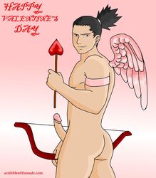 male male_only nara_shikamaru naruto scribbles_(artist) solo tagme uncensored