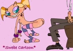 cartoon_network cum dee_dee_(dexter's_laboratory) dexter's_laboratory female human male nipples partial_male penis pussy swebe tagme