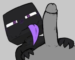 2boys enderman gay locitony microsoft minecraft penis_lick tagme tongue_out