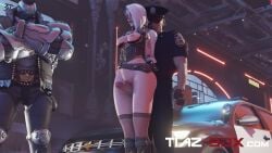 1boy 1girls 3d animated areolae armor ashe_(overwatch) balls big_penis blender blizzard_entertainment bob_(overwatch) bottomless bouncing_breasts breasts breasts_out car close-up clothed clothing detailed_background duo erection female foreskin grinding half-dressed half_naked highres huge_cock humping jiggle jiggling_breasts lerico213 light-skinned_female light-skinned_male light_skin looking_pleasured male male/female medium_breasts moan moaning nipples oolay-tiger outdoors outside overwatch overwatch_2 penis pleasure_face police police_car police_hat police_officer pussy robot rubbing_pussy sex shorter_than_30_seconds sound sound_effects standing standing_sex tattoo thick_thighs thigh_sex tiaz-3dx vagina video watermark white_hair