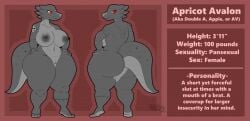 anthro ass big_breasts big_butt breasts character_sheet female genitals huge_breasts huge_butt lizard model_sheet pussy reptile scalie solo tenkelly thick_thighs wide_hips