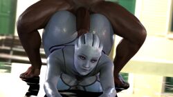 1boy 1girls 3d alien alien_girl all_fours asari ass before_sex big_ass big_breasts big_penis bikini breasts busty dark-skinned_male dark_skin fat_ass from_behind from_behind_position huge_ass huge_breasts huge_cock interspecies large_ass large_breasts large_penis liara_t'soni looking_at_viewer mass_effect muscular muscular_male nude nude_male penis swimwear thick_ass thick_penis thick_thighs veiny_penis voluptuous wetty3d wide_hips