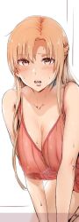 blonde_hair female ken-1 lips page_69 see-through sword_art_online yuuki_asuna