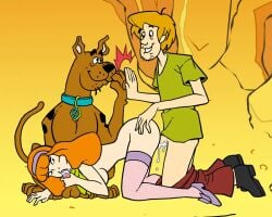 akabur balls cartoonvalley.com cum_in_mouth cum_inside daphne_blake domestic_dog female hanna-barbera high_five interspecies male nude_female penis rape scooby-doo scooby-doo_(character) shaggy_rogers spitroast testicles zoophilia