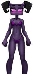 bra color colored edit enderman enderwoman female horny_craft hornycraftgame minecraft panties photoshop shadikbitardik tagme underwear