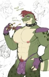 1boy 2022 abs ahe_gao alligator alligatorid anthro anthro_focus anthro_only athletic athletic_anthro athletic_male ball_bulge bara barazoku bracelet bulge bulge_down_leg bulge_through_clothing bulge_under_clothes claws collar crocodile crocodilian crocodylid digital_drawing_(artwork) digital_media_(artwork) english english_text fangs fangs_out finger_claws fingerless_gloves five_nights_at_freddy's five_nights_at_freddy's:_security_breach flaccid furry furry_male gay gay_domination gay_male glasses gloves green_body green_skin half-closed_eyes hands_on_hips holding_glasses holding_object holding_sunglasses kavsling large_tail male male_nipples male_only male_thong mohawk_(hairstyle) montgomery_gator_(fnaf) muscles muscular_anthro muscular_arms muscular_male navel no_visible_genitalia partially_clothed partially_clothed_male pecs pectorals penis_bulge pierced_nipples piercing reptile reptile_humanoid saliva saliva_on_tongue saliva_string saliva_trail scales scalie scottgames sharp_teeth shoulder_pads solo solo_anthro spiked_bracelet spiked_collar star_glasses steel_wool_studios sunglasses teeth text tongue tongue_out two_tone_body two_tone_skin two_tone_tail underwear underwear_bulge underwear_only