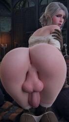 1futa 3d anus ass back back_view balls big_ass big_penis cd_projekt_red ciri cock-tail erection futa_only futa_sans_pussy futanari huge_ass looking_at_viewer looking_back meis3d penis solo testicles the_witcher_(series) the_witcher_3:_wild_hunt