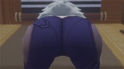 ass ass_focus ass_shot butt_cheeks butt_from_the_front character fat_cheeks female female_focus female_only genshin_impact huge_ass huge_butt huge_hips image imagining large_ass large_butt plump plump_ass rear_view revealing revealing_outfit round_ass round_butt shaking shaking_ass shaking_butt showing showing_ass showing_off showing_off_ass tease teaser teasing teasing_viewer thick thick_ass thick_hips thick_legs thick_thighs wide_ass wide_hips yelan_(genshin_impact)