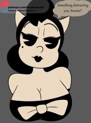 alice angel from bendy and the ink machine by beanontoast