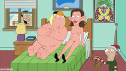 chainmale chris_griffin family_guy female gary_busey glenn_quagmire human jennifer_garner male