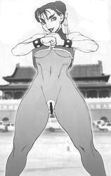 censored chun-li female female_only human motchie_kingdom solo street_fighter street_fighter_alpha tagme