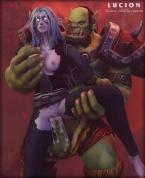 1boy 1girls blizzard_entertainment cum_in_pussy defeated lucionart night_elf orc_(warcraft) rape tagme vagina vaginal_penetration warcraft world_of_warcraft