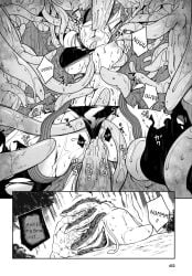 blood blowjob cum cunnilingus_through_clothes ishida_kazuma manga paizuri rape rubbing_pussy ryona tentacle tentacle_between_breasts tentacle_hole tentacle_monster tentacle_rape tentacle_sex