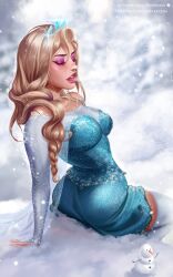 elsa (frozen) from disney by prywinko