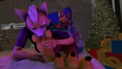 animal_humanoid anthro avian avian_humanoid canid canine christmas_decorations duo falco_lombardi feet foot_fetish foot_focus foot_in_mouth foot_lick foot_play foot_suck fox fox_mccloud foxmccloud287 hi_res humanoid licking male male/male mammal mistletoe nintendo plant star_fox sucking talon_suck talons toe_in_mouth toe_suck toes tongue tongue_out