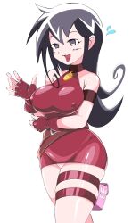 animated animated big_breasts curvy duel_masters nipples_visible_through_clothing tagme tasogare_mimi thick_thighs wagonsale